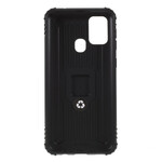 Coque Samsung Galaxy M31 Ring et Fibre Carbone Coque Samsung Galaxy M31 Ring et Fibre Carbone
