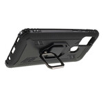 Coque Samsung Galaxy M31 Ring et Fibre Carbone Coque Samsung Galaxy M31 Ring et Fibre Carbone