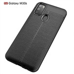 Coque Samsung Galaxy M21 Effet Cuir Litchi Double Line Coque Samsung Galaxy M21 Effet Cuir Litchi Double Line