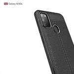 Coque Samsung Galaxy M21 Effet Cuir Litchi Double Line Coque Samsung Galaxy M21 Effet Cuir Litchi Double Line