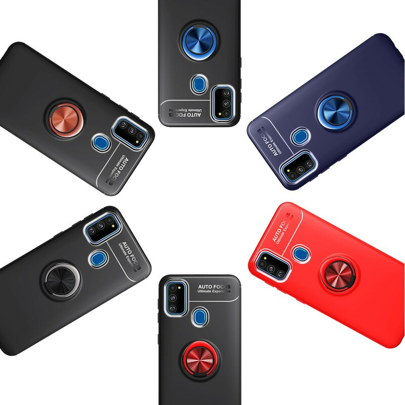 Coque Samsung Galaxy M21 Anneau Rotatif Coque Samsung Galaxy M21 Anneau Rotatif