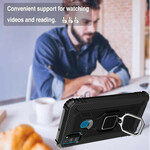 Coque Samsung Galaxy M21 Ring et Fibre Carbone Coque Samsung Galaxy M21 Ring et Fibre Carbone