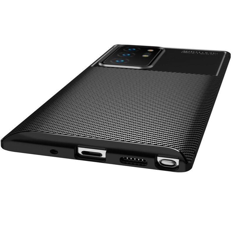 Coque Samsung Galaxy Note 20 Ultra Flexible Fibre Carbone