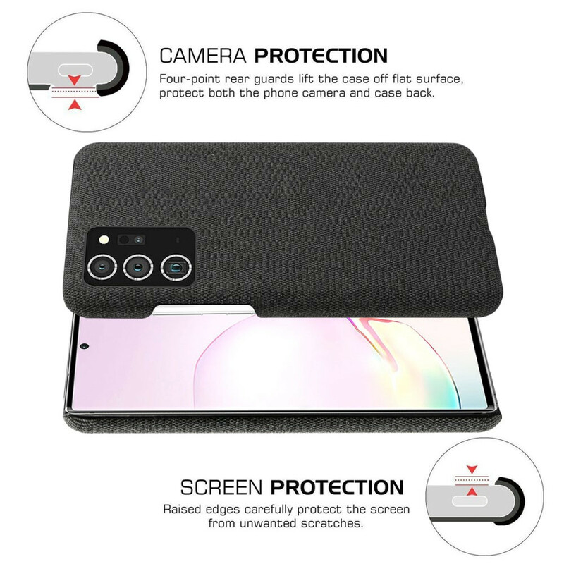 Coque Samsung Galaxy Note 20 Ultra Texture Tissu KSQ Coque Samsung Galaxy Note 20 Ultra Texture Tissu KSQ