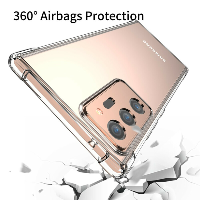 Coque Samsung Galaxy Note 20 Ultra Transparente LEEU Coussins