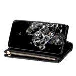 Housse Samsung Galaxy Note 20 Ultra Paillettes Portefeuille Zip Housse Samsung Galaxy Note 20 Ultra Paillettes Portefeuille Zip