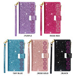 Housse Samsung Galaxy Note 20 Ultra Paillettes Portefeuille Zip Housse Samsung Galaxy Note 20 Ultra Paillettes Portefeuille Zip