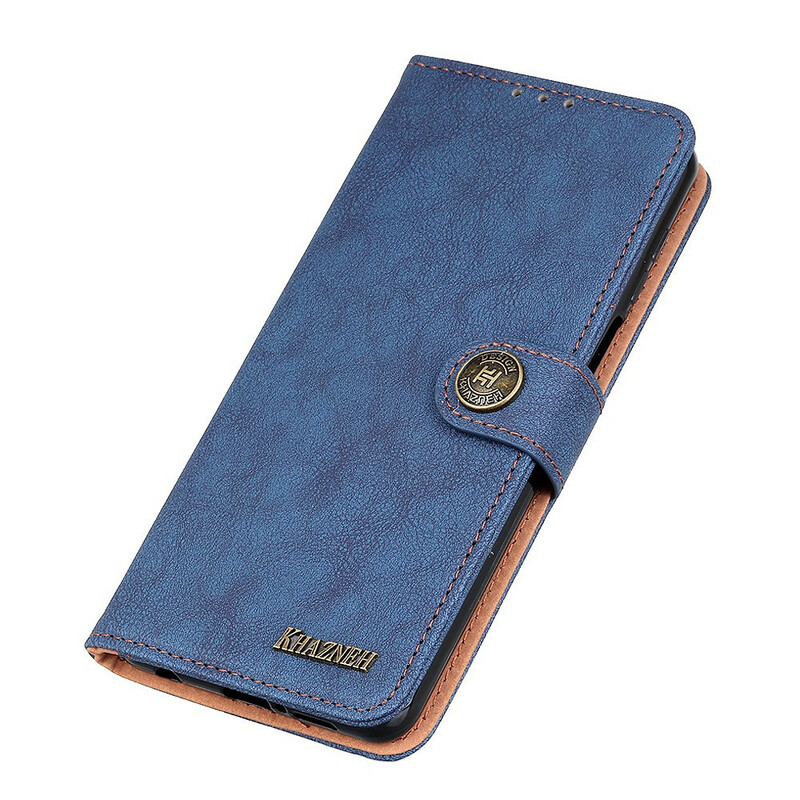 Housse Samsung Galaxy M21 Simili Cuir Fendu Rétro KHAZNEH Housse Samsung Galaxy M21 Simili Cuir Fendu Rétro KHAZNEH
