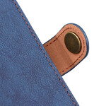 Housse Samsung Galaxy M21 Simili Cuir Fendu Rétro KHAZNEH Housse Samsung Galaxy M21 Simili Cuir Fendu Rétro KHAZNEH