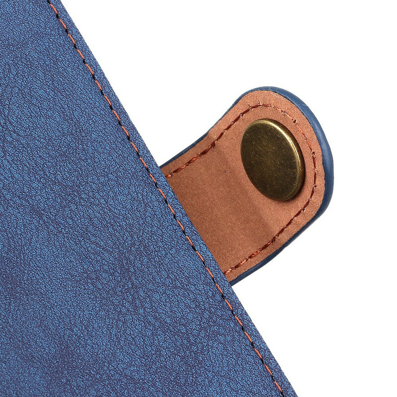 Housse Samsung Galaxy M21 Simili Cuir Fendu Rétro KHAZNEH Housse Samsung Galaxy M21 Simili Cuir Fendu Rétro KHAZNEH