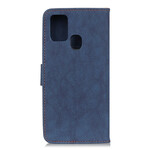 Housse Samsung Galaxy M21 Simili Cuir Fendu Rétro KHAZNEH Housse Samsung Galaxy M21 Simili Cuir Fendu Rétro KHAZNEH