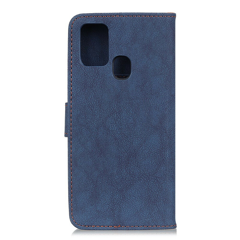 Housse Samsung Galaxy M21 Simili Cuir Fendu Rétro KHAZNEH Housse Samsung Galaxy M21 Simili Cuir Fendu Rétro KHAZNEH