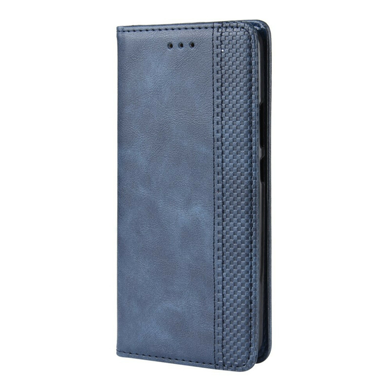 Flip Cover Nokia 9 PureView Effet Cuir Vintage Stylisé Flip Cover Nokia 9 PureView Effet Cuir Vintage Stylisé