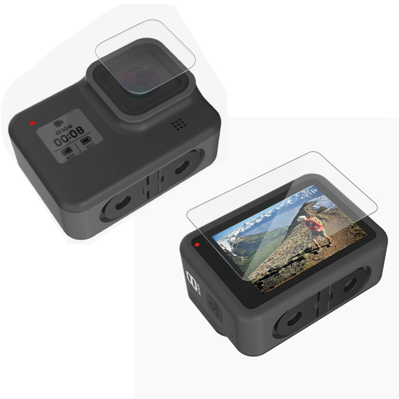 Protecteur Écran Verre Trempé SHEINGKA GoPro Hero 8 Protecteur Écran Verre Trempé SHEINGKA GoPro Hero 8