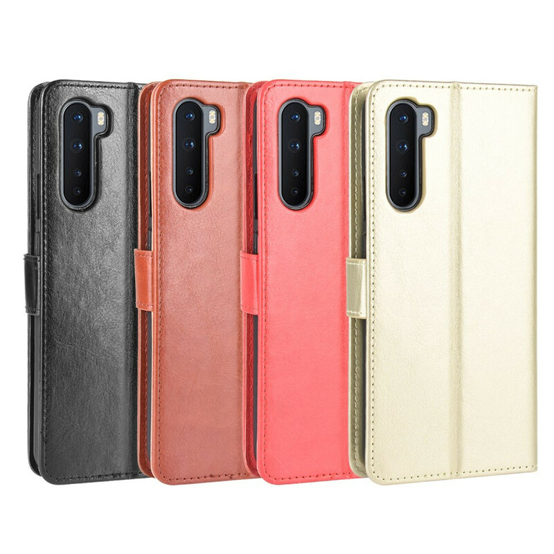 Housse OnePlus Nord Simili Cuir Flashy Housse OnePlus Nord Simili Cuir Flashy