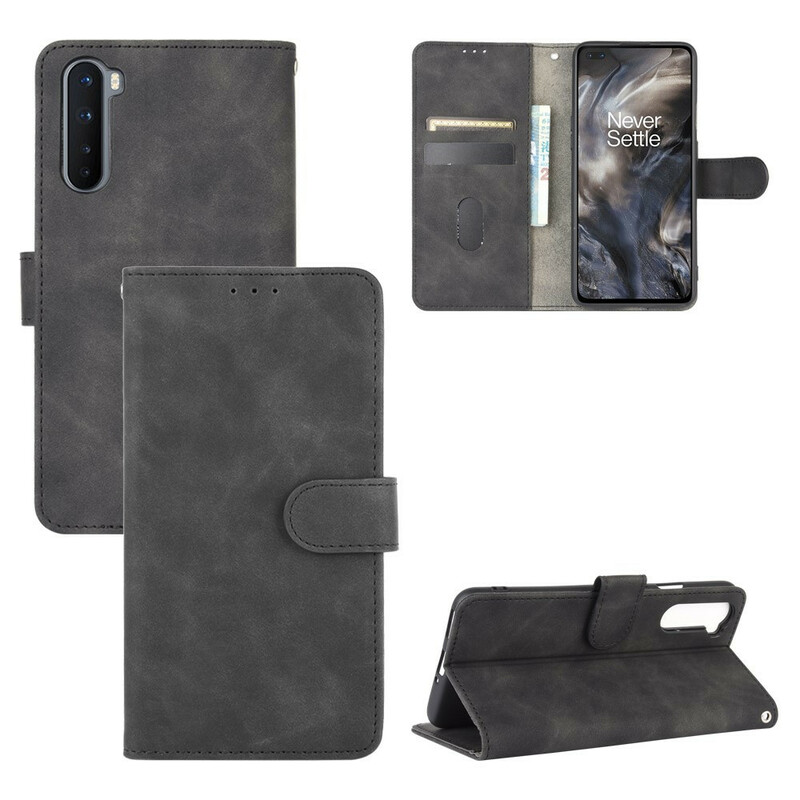 Housse OnePlus Nord Effet Cuir Toucher Douceur Housse OnePlus Nord Effet Cuir Toucher Douceur