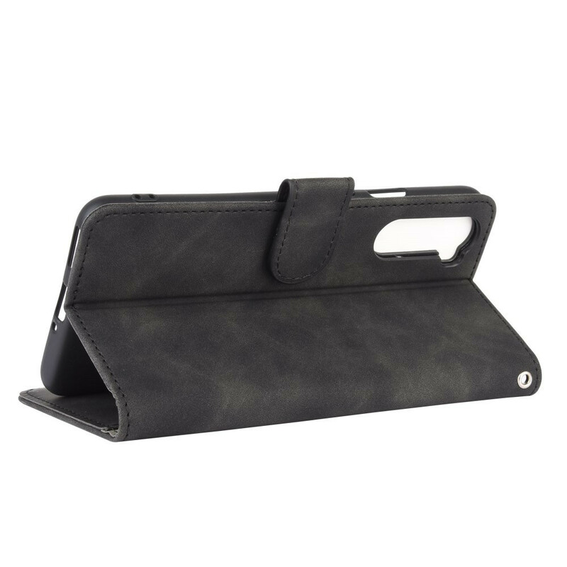 Housse OnePlus Nord Effet Cuir Toucher Douceur Housse OnePlus Nord Effet Cuir Toucher Douceur