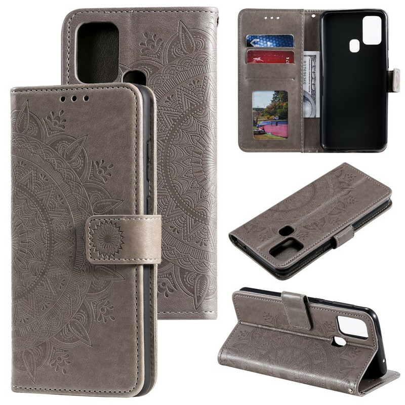 Housse Honor 9X Lite Mandala Soleil Housse Honor 9X Lite Mandala Soleil