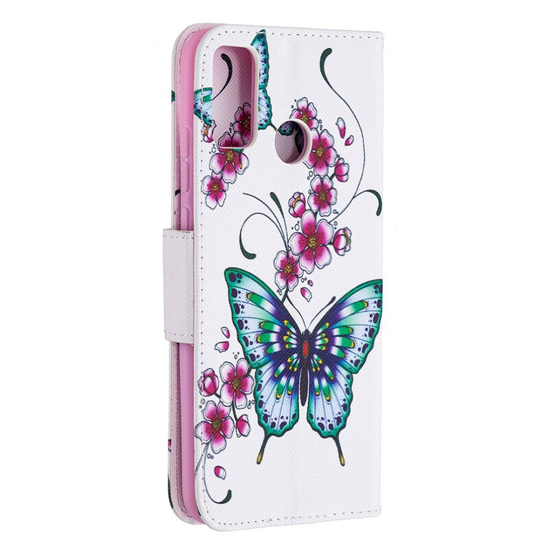 Housse Honor 9X Lite Papillons Rois Housse Honor 9X Lite Papillons Rois