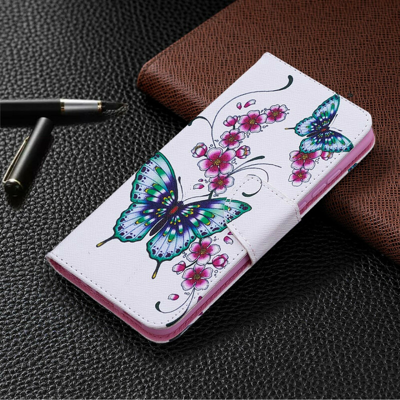 Housse Honor 9X Lite Papillons Rois Housse Honor 9X Lite Papillons Rois