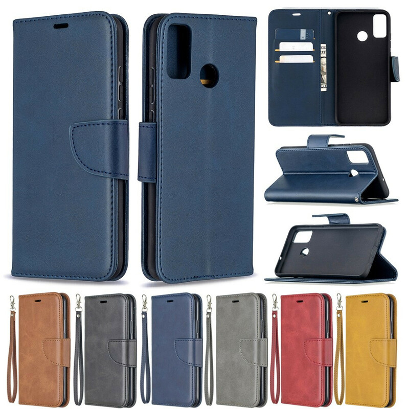 Housse Honor 9X Lite Lisse Rabat Oblique Housse Honor 9X Lite Lisse Rabat Oblique