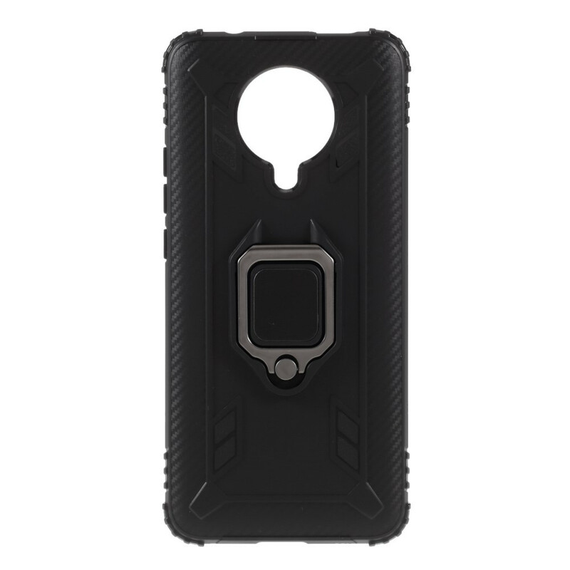 Coque Xiaomi Poco F2 Pro Ring et Fibre Carbone Coque Xiaomi Poco F2 Pro Ring et Fibre Carbone