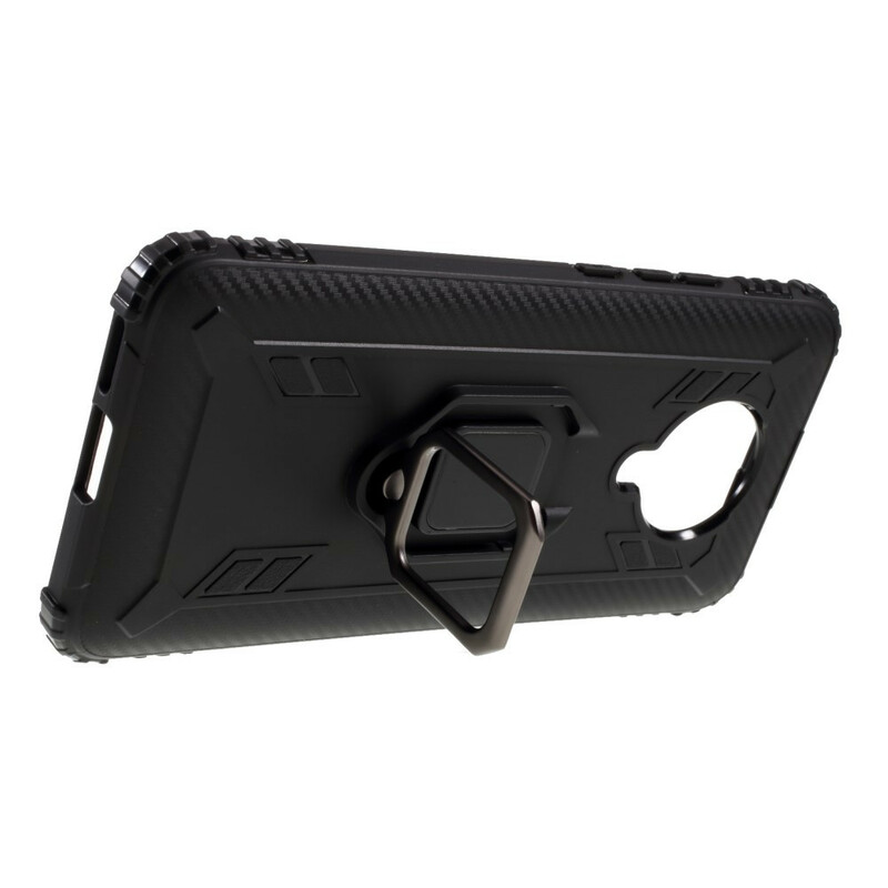 Coque Xiaomi Poco F2 Pro Ring et Fibre Carbone Coque Xiaomi Poco F2 Pro Ring et Fibre Carbone