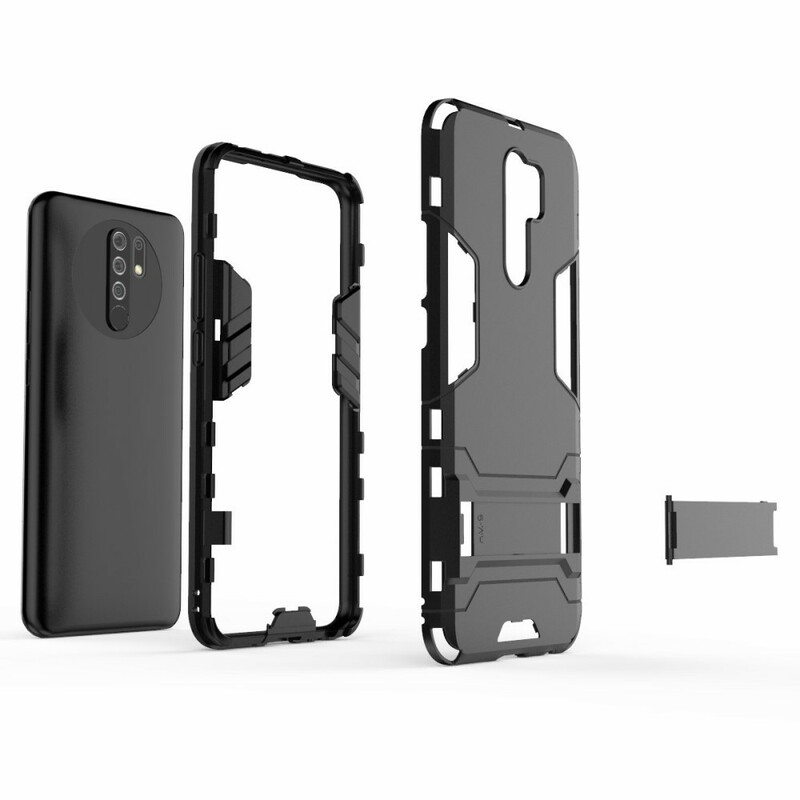Coque Xiaomi Redmi 9 Ultra Résistante Languette Coque Xiaomi Redmi 9 Ultra Résistante Languette