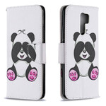 Housse Xiaomi Redmi 9 Panda Fun