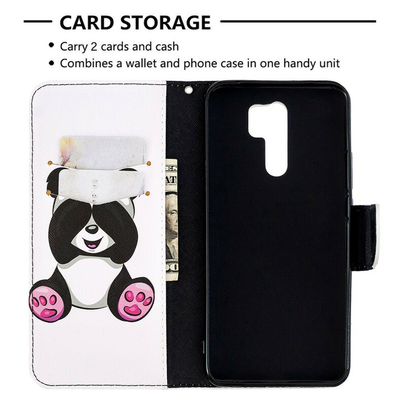 Housse Xiaomi Redmi 9 Panda Fun Housse Xiaomi Redmi 9 Panda Fun