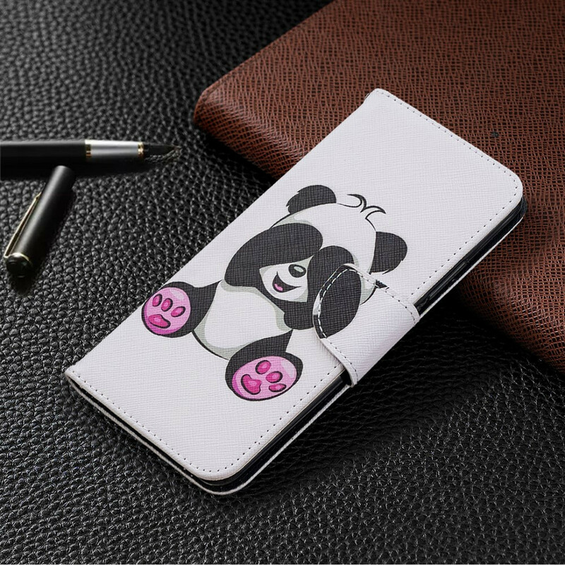 Housse Xiaomi Redmi 9 Panda Fun