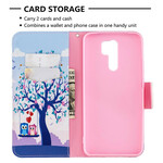 Housse Xiaomi Redmi 9 Hiboux Sur La Balancoire Housse Xiaomi Redmi 9 Hiboux Sur La Balancoire