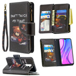 Housse Xiaomi Redmi 9 Poche Zippée Ours Housse Xiaomi Redmi 9 Poche Zippée Ours