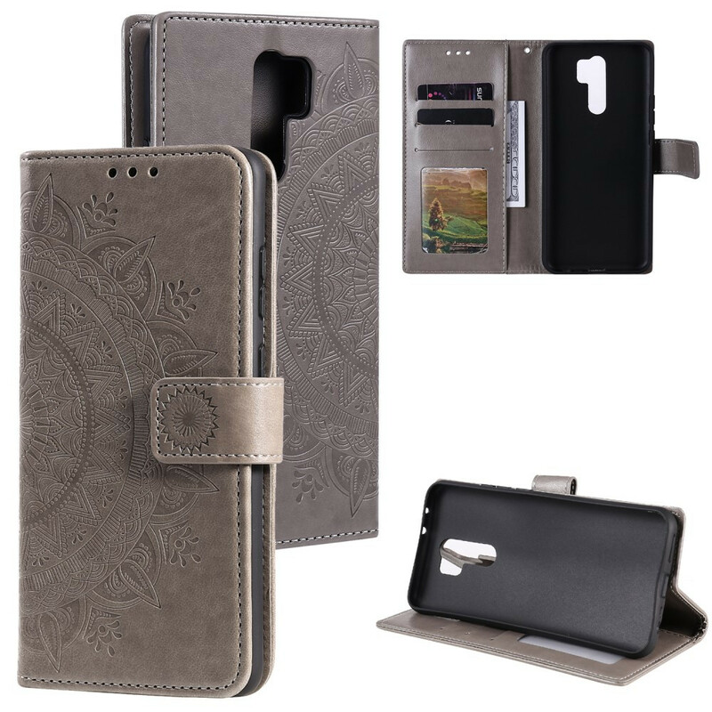Housse Xiaomi Redmi 9 Mandala Soleil Housse Xiaomi Redmi 9 Mandala Soleil
