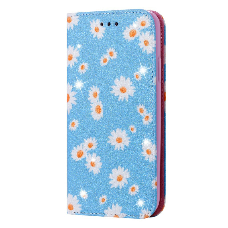 Flip Cover Xiaomi Redmi 9 Marguerites Flip Cover Xiaomi Redmi 9 Marguerites