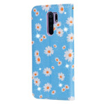 Flip Cover Xiaomi Redmi 9 Marguerites Flip Cover Xiaomi Redmi 9 Marguerites