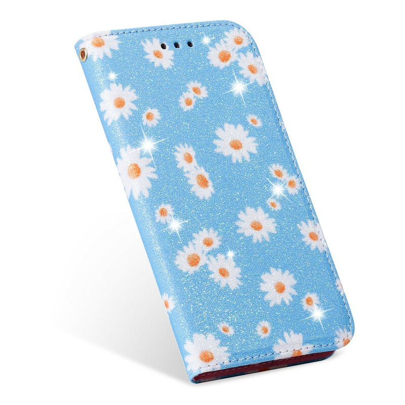 Flip Cover Xiaomi Redmi 9 Marguerites Flip Cover Xiaomi Redmi 9 Marguerites
