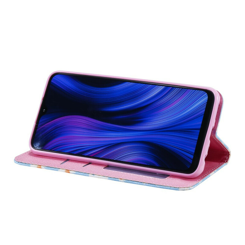 Flip Cover Xiaomi Redmi 9 Marguerites Flip Cover Xiaomi Redmi 9 Marguerites