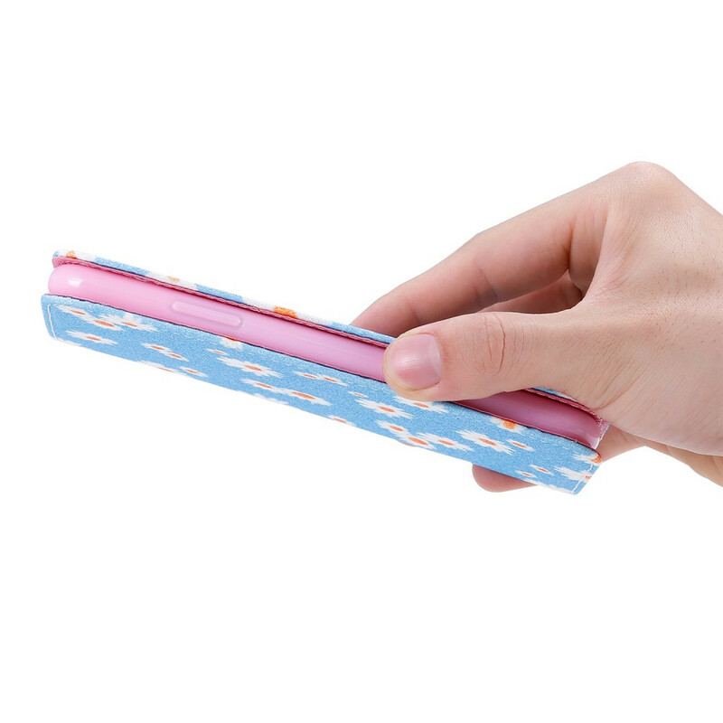 Flip Cover Xiaomi Redmi 9 Marguerites Flip Cover Xiaomi Redmi 9 Marguerites