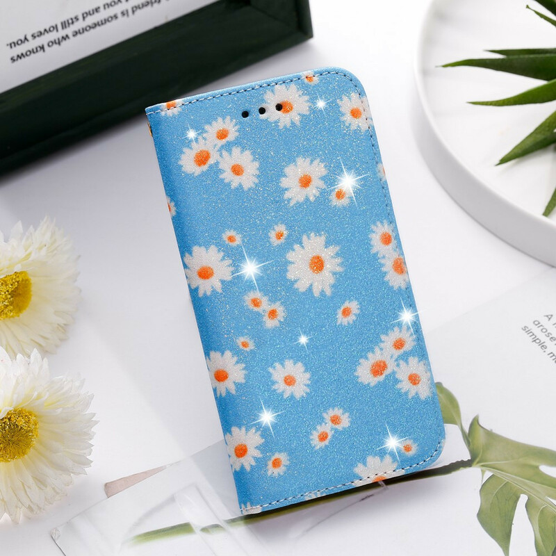 Flip Cover Xiaomi Redmi 9 Marguerites Flip Cover Xiaomi Redmi 9 Marguerites