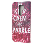 Housse Xiaomi Redmi 9 Keep Calm and Sparkle Housse Xiaomi Redmi 9 Keep Calm and Sparkle