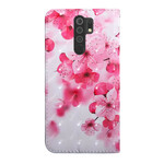 Housse Xiaomi Redmi 9 Fleurs Roses Housse Xiaomi Redmi 9 Fleurs Roses