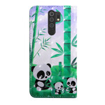 Housse Xiaomi Redmi 9 Famille de Panda Housse Xiaomi Redmi 9 Famille de Panda