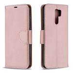 Housse Xiaomi Redmi 9 Litchi Rabat Oblique