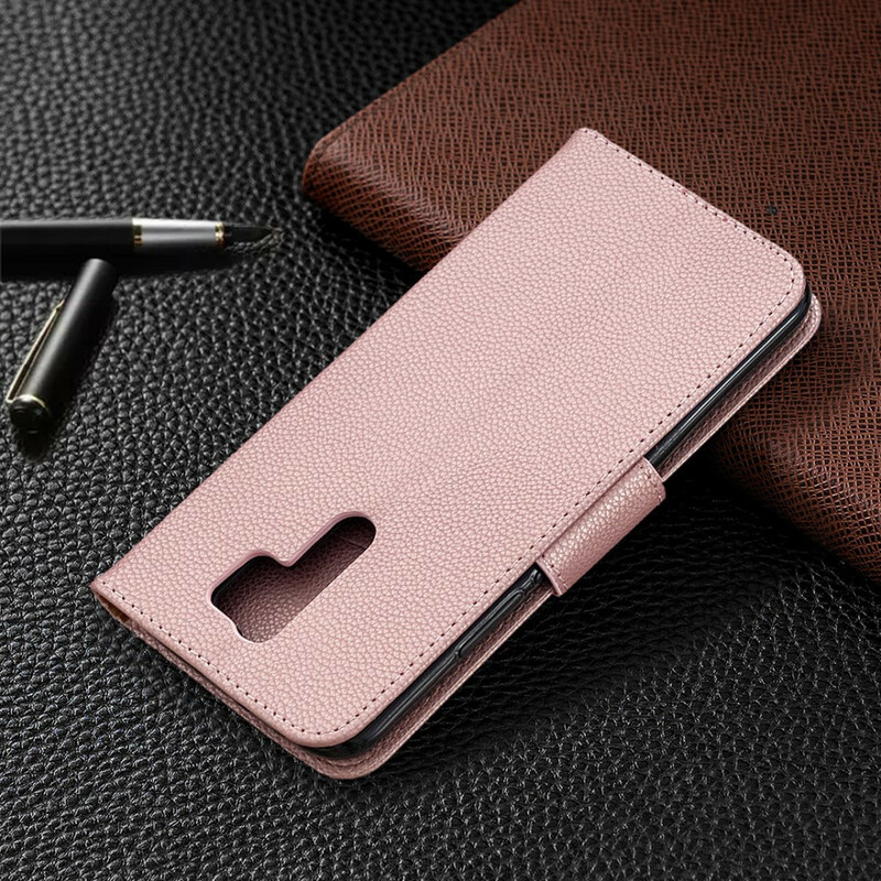 Housse Xiaomi Redmi 9 Litchi Rabat Oblique