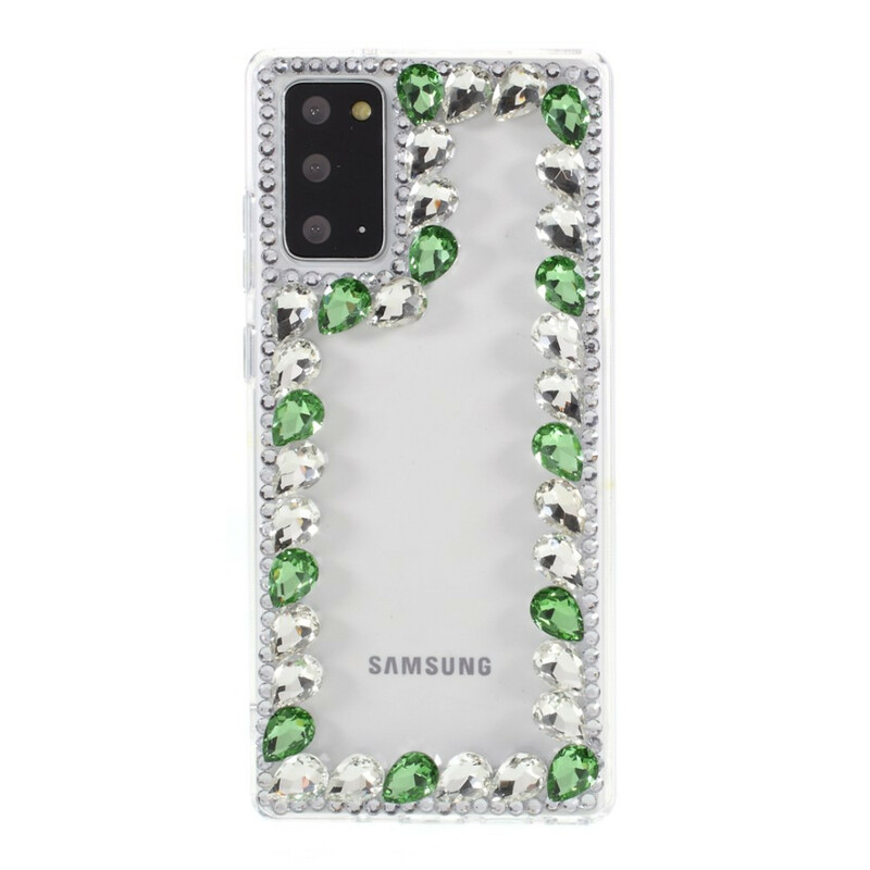 Coque Samsung Galaxy Note 20 Contour Strass Coque Samsung Galaxy Note 20 Contour Strass