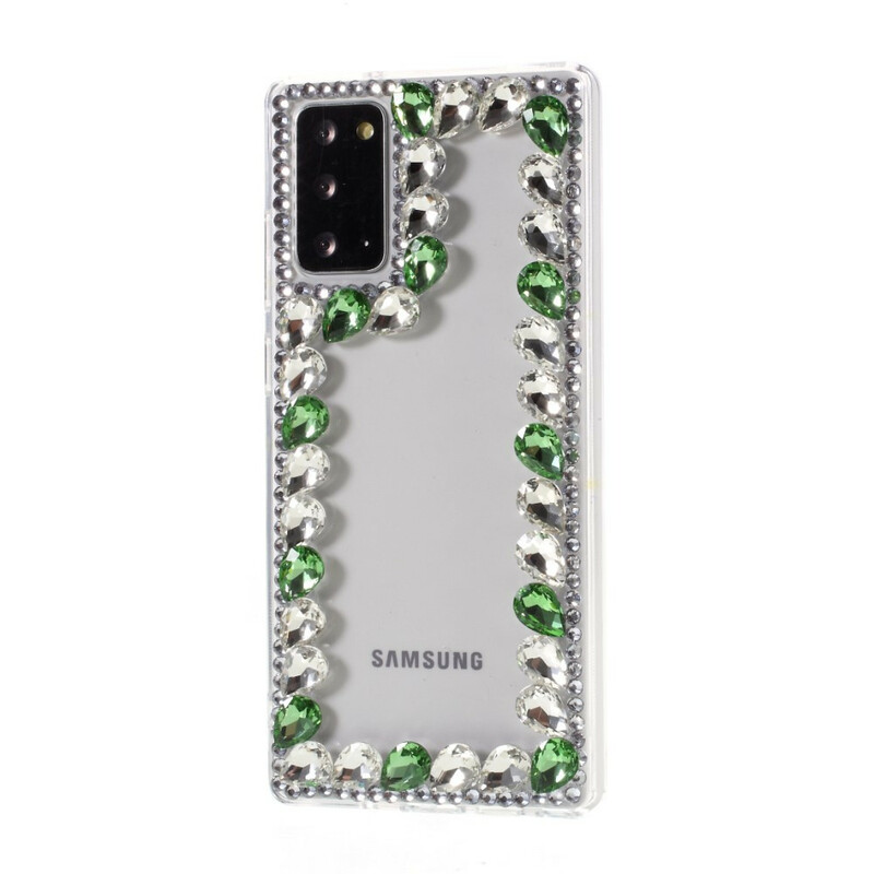 Coque Samsung Galaxy Note 20 Contour Strass Coque Samsung Galaxy Note 20 Contour Strass