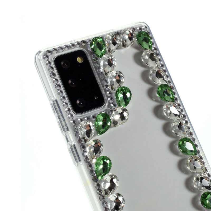 Coque Samsung Galaxy Note 20 Contour Strass Coque Samsung Galaxy Note 20 Contour Strass