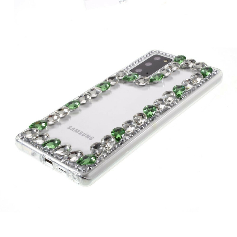 Coque Samsung Galaxy Note 20 Contour Strass Coque Samsung Galaxy Note 20 Contour Strass