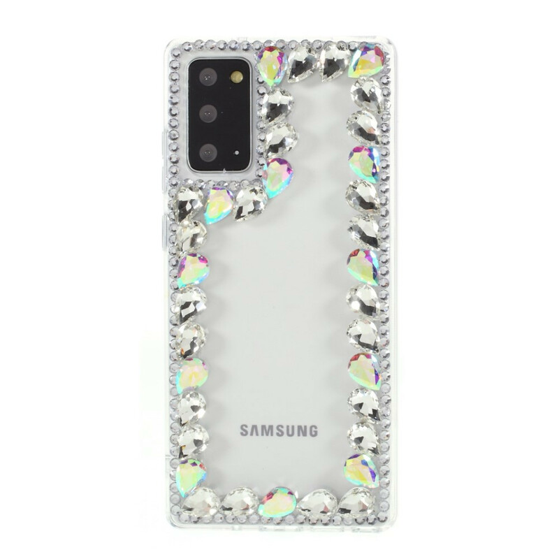 Coque Samsung Galaxy Note 20 Contour Strass 